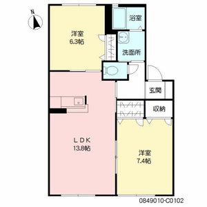 マリナライフ　Ｃ棟　＊＊ C0102号室