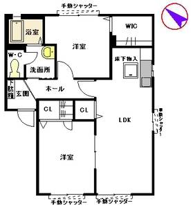 コスモパーク須恵　Ｃ棟　＊ C0102号室