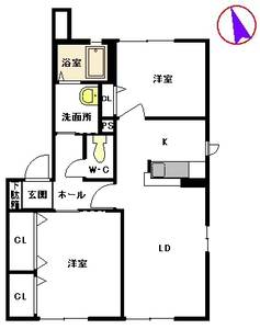 アンリシール　Ｂ棟　＊＊ B0101号室