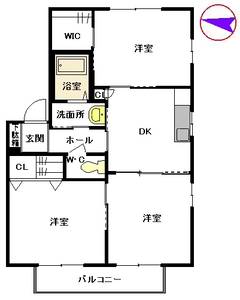 リープスターオルト　Ａ棟　＊＊ A0201号室