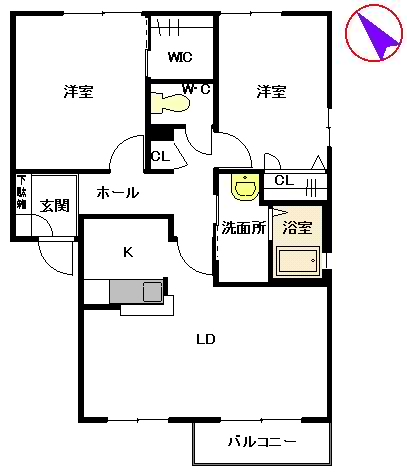 郁李苑シマ　Ｃ棟C0202-2