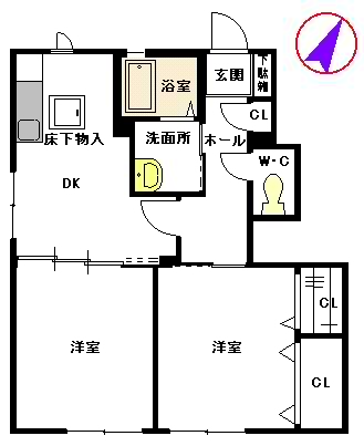 マーチン・ブランシェ　Ｃ棟　＊C0102-2