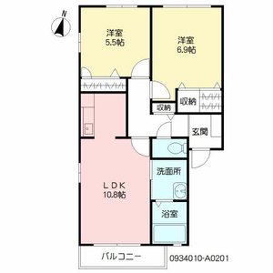 メゾン・レモンバーム　＊＊ A0201号室