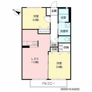 クレインフィールド　＊＊ A0202号室