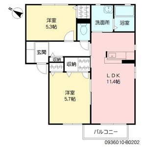 プリエール　ｄｅｕｘ B0202号室