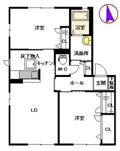 アンスリーゼ大城　Ｃ棟　＊＊ C0102号室