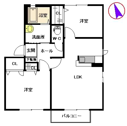 シャーメゾン　エンリッチ　Ａ棟　＊＊ A0201号-14
