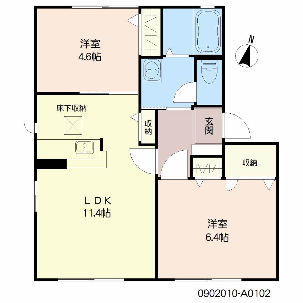 ＬＩＢＲＡ　Ａ・Ｂ棟　Ａ棟　＊＊A0102-2