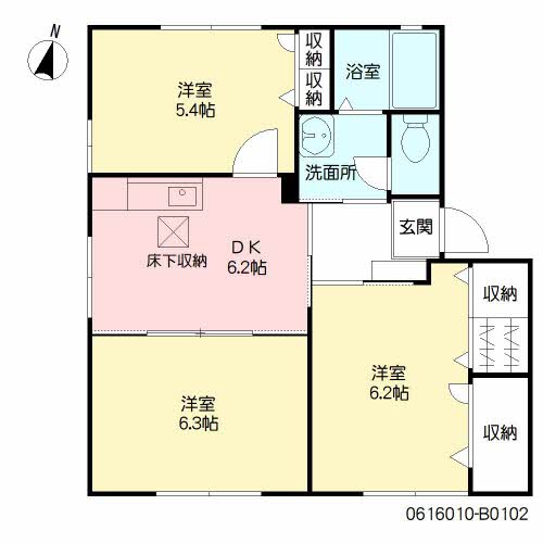 プチ・ショコラ・ガーデン B棟 B0102号-15