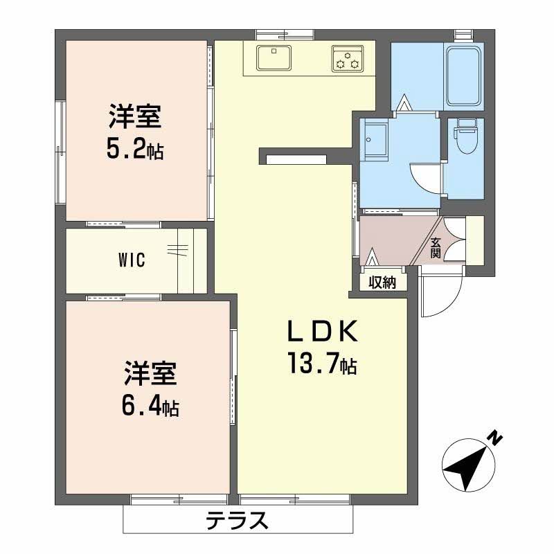 ディアス前原　Ｂ棟 B0103号-2