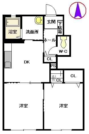 ルミエール・パル新宮　Ｂ棟　＊＊B0103-2