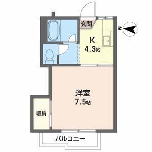 フォーブル桜木 208号室