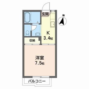 コーポなりさわ 202号室