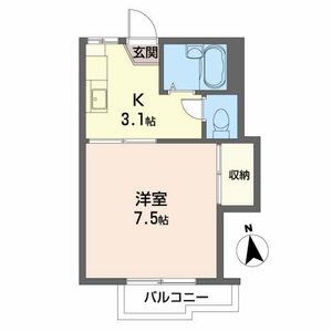 ホワイトパレス青葉Ａ 203号室