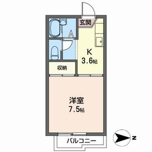 ラベンダーハウス 205号室