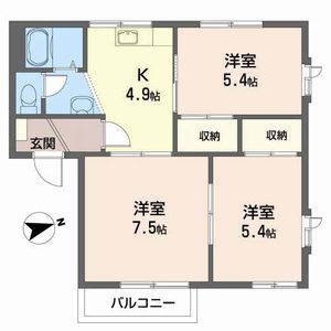 グリーンヒルズＣＨＩＤＡ－Ｂ 202号室