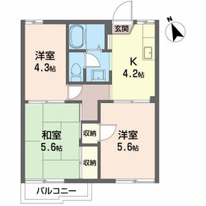 シュガーグランデュールＡ 102号室