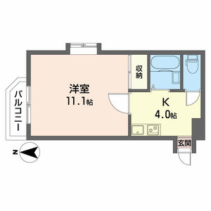 グランドール小松島 401号室