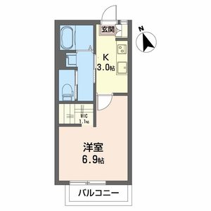 ドエルＳＳＫ５ 202号室