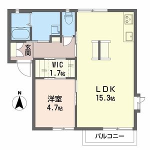 クレセントムーンＡ 205号室