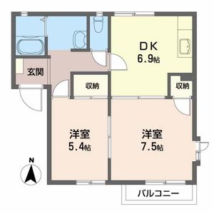 クレセントムーンＡ 202号-16