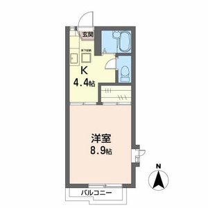 コーズヴィラ 107号室