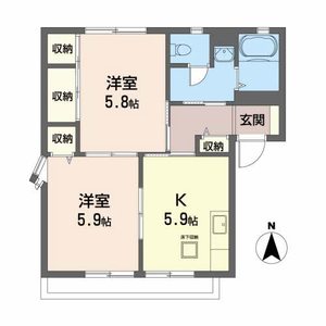 サンヒルズ菊田 101号-16