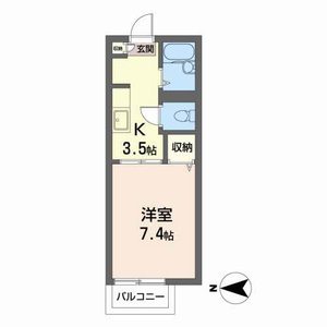 サンクレストＭ 203号室