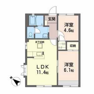 ディアコート 101号室