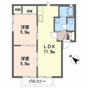 ＫＭフラッツＢ 201号室