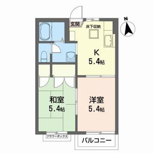 ソレイユ岩切Ｂ 103号-6