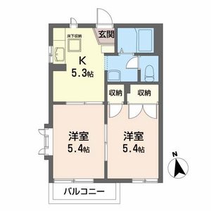 フラッツケイワ 102号室