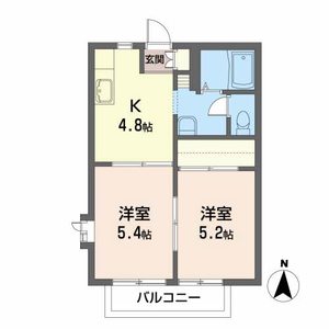ウエストヴィラ栗生 202号室