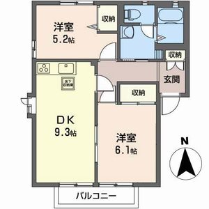 ディアコート多賀城Ｃ 101号室