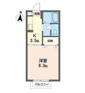 サンクレストＴ 206号室