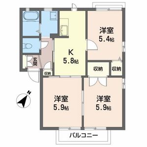 サニーコート参番館 202号室