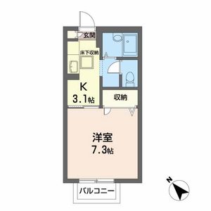コーポＴ・Ｈ１番館 103号室