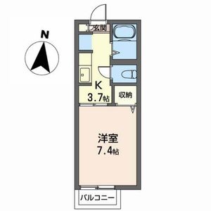 ハイツサークルエイト 206号室