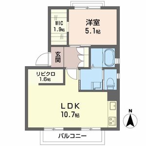 ウエストガーデンⅠ 201号室