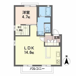 ウエストガーデンⅡ 102号室