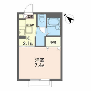マーメゾンＢ 102号室