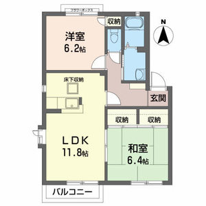 グリーンハウスⅡ 102号室