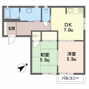 ルミエール大宮Ⅰ 203号室