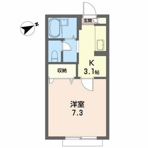 ジュネスＴＯＫＡＩ　Ａ 202号室