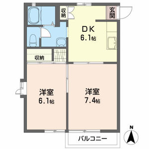 サニーコート・オークスⅡ 202号室