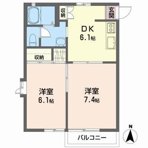 サニーコート・オークスⅡ 202号室