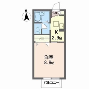 Ｋａｌｍｉａ　Ｐａｌａｃｅ　Ｂ 103号室