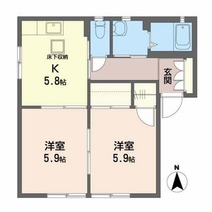 フォーレス愛子 101号室