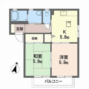 ラフィーネ高玉Ａ 102号室