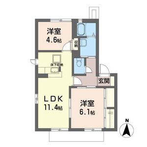 ディアコート名取Ｃ 102号室